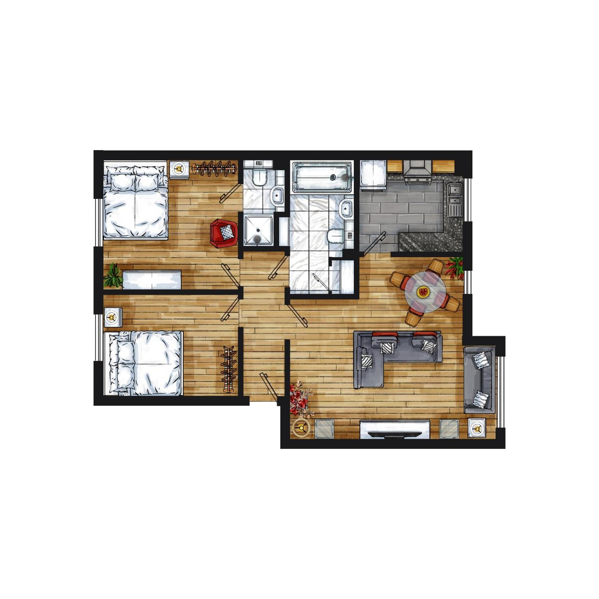 2 Bed Flat, Dedicated Workspace, Parking, 4Ktv London Kültér fotó